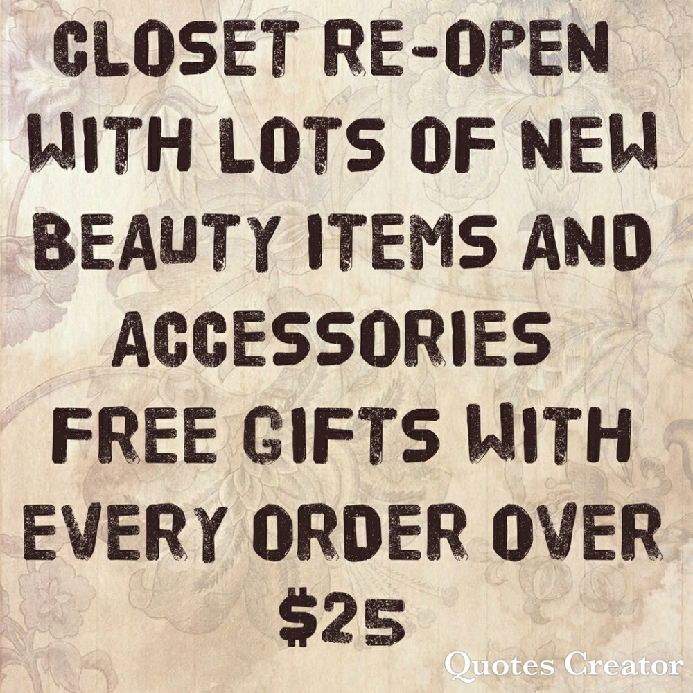 ALL BRAND NEW ITEMS BEING ADDED TODAY